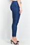 Women Slim Fit Plain Stretchable Jeans, Blue - 2
