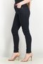 Women Slandy Super Skinny Fit High Waist Plain Stretchable Jeans, Dark Navy - 2