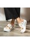 Air Sole Padded Cute Owl Themed Buckle Sabo Slippers - 3
