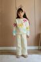 Girl's 3-Thread Soft and Warm Cotton Set I Suitable for School and Kindergarten I Girls' Clothing - 2