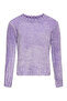 - Texture Knitted Pullover -Viola