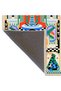 Efe Collection Ethnic Tiger Bird and Ancient Figures Patterned Woven Base Vintage Decorative Carpet 32 - 5