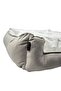 Soft and Washable Cat and Dog Bed - Luxury, Comfortable and Stylish Design 50*50 Light Gray