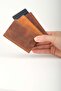 Lexı Black Genuine Leather Wallet with Mechanism - 6