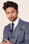 New GenerationSlimFit Blue Suit - with Vest | Agustini - 4