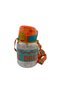 Super Heros Lockable Lid Water Bottle 670 ml 1437 Orange Blue