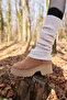 Jenifer Women's Keep Sahra Suede Thick Eva Sole Boots with Fur Inside - 8