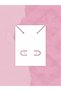 25Pcs - White Color Necklace and Earring Card - Jewelry Insert Card - Unprinted Jewelry Card - 3