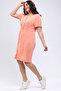 Women's Salmon Shirt Dress - 3