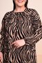 Women's Mother Plus Size Dress Floral Hijab Clothing - 4