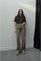 Khaki Kuzmina Straight Jeans