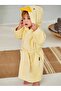 Outlet Export - Thick Cotton Soft Children's Towel Bathrobe Yellow/Duck