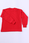 Children's New Year's Sweatshirt Santa Claus and Snowflake Printed Ribbed E29 Hcm00346 - 3