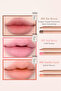 Clio Velvet Lip Pencil Set - Creamy Formula with Lip, Pencil and Sharpener 02 Peach Beige - 4