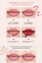 Clio Velvet Lip Pencil Set - Creamy Formula with Lip, Pencil and Sharpener 02 Peach Beige - 5