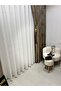 Chain Tulle Eymes Sezer Desert Design 1/3 Densely Plied Tulle Curtain Apm - 6