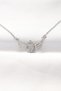 Ramia-Premium |   316L Steel Silver Color Zircon Stone Heart Wing Necklace Tj-Bko8515 |   Tg.Ty