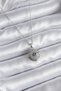 316L Steel Gold Color Zircon Stone Eye Model Women's Necklace Tj-Bko8169