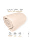 Stripe Comforter Set- Ultra Soft Brushed Microfiber Fabric, Soft Siliconized Fiber Filling - 6