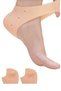 2-Pack Silicone Heel Protector Shirts |   Insole Comfort Socks |   Soft Flexible Heel Covering