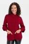 Women's Stand Collar Three Quarter Sleeve Short Wool Coat V.Çürüğü - 3