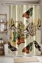 Bathroom Curtain, Bohemian Colorful Butterflies Patterned Shower Curtain, Bathtub Curtain 175X200Cm - 3