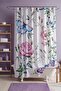 Bathroom Curtain, Colorful Butterflies on the Branch Patterned Shower Curtain, Bathtub Curtain 175X200Cm