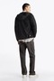Men's Chicago Windbreaker Coat - Black - 3