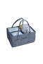 Felt Baby Care Bag with Foldable Compartments - 5