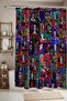 Bathroom Curtain, Colorful Fridas Patterned Shower Curtain, Bathtub Curtain 175X200Cm - 3