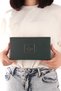 Women's Genuine Leather Wallet Model 2632 - Plum Color - 8