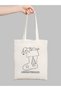 Christmas Gift Painting Bag, New Year Painting Bag, Snowman Cloth Bag, Event Bag - 3