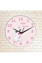 Cat Design Wall Glass Clock Special for Children