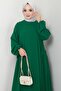 Eva Ayrobin Hijab Dress Emerald Color Hm2454 - 6