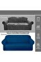 Micropetek Stretch Elastic 3 3 1 1 Seat Cover Set Sofa Sofa Bed Cover Seat Cover - 3