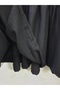 Women's Seersucker Fabric 3-Layer Skirt with Elastic Waist - 3