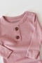 Baby Long Sleeve Romper, 50% Modal Fabric - 50% Organic Cotton, Baby & Newborn Series - Csym11411 - 2