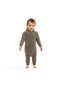 Baby Hooded Zippered Romper, 80% Organic Cotton & 20% Polyester, Baby and Newborn Series - Csyk - 2