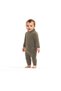 Baby Hooded Zippered Romper, 80% Organic Cotton & 20% Polyester, Baby and Newborn Series - Csyk - 4