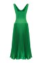 Plisoley Belt Detailed Midi Crepe Dress - 8