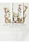 Oversize hooded sweatshirt with slogan print and kangaroo pocket - 6