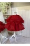Karolin Puffy Dress with Balloon Sleeves - Special Occasion Dress - New Year's Girls' Dress - 2