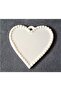 Mini Heart Frame Silicone Mold with Pearl Beads Edge K-185, Stone Powder Soap Candle Plaster Mold - 5