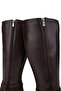 Women's Genuine Leather Brown Classic Boots - 4