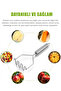 Professional Luxury Potato Masher Rust-Proof Steel Potato Ricer Puree Maker Apparatus Durable Masher - 5