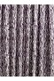 Plum Detailed Rose Dried Floor Background Curtain 1/3 Close Pleat - 2