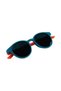 New Product 100% Uv Protection and Polarized-Unisex (3-9 Years) Turquoise-Orange Children's Sunglasses - 3