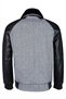 Men's Genuine Leather Black Leather Coat - 4
