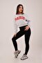 Knitted Black Steel Leggings with Thick Belt - 6