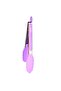 Kitchen Tongs With Handle Purple/Grey 23cm - 3